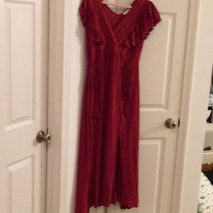 Balticborn Maternity Dress. Burgundy. Size XL. NWT
